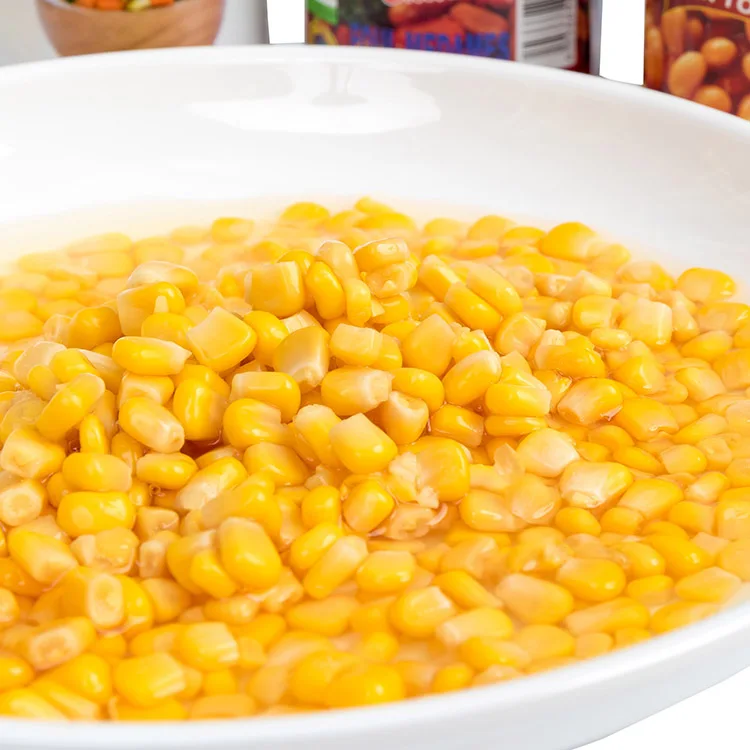 JOLION Wholesale Chinese Factory OEM brands Instant vegetable Tin Halal Natural 800g canned Food creamed sweet corn thailand
