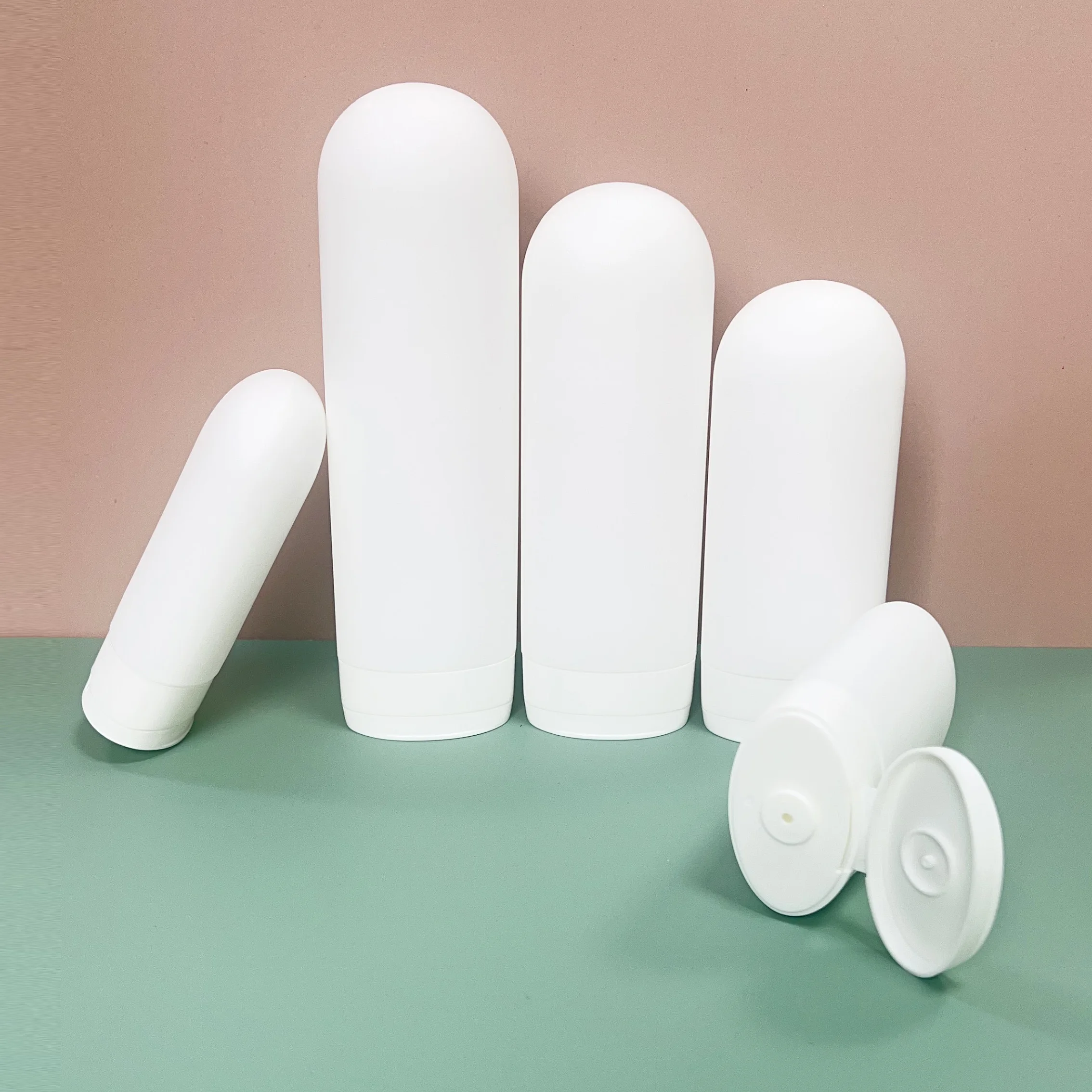 Direct Sales 150ml 200ml 250ml 300ml Hdpe Shampoo Lotion Body Lotion Hand Cream Plastic Bottle