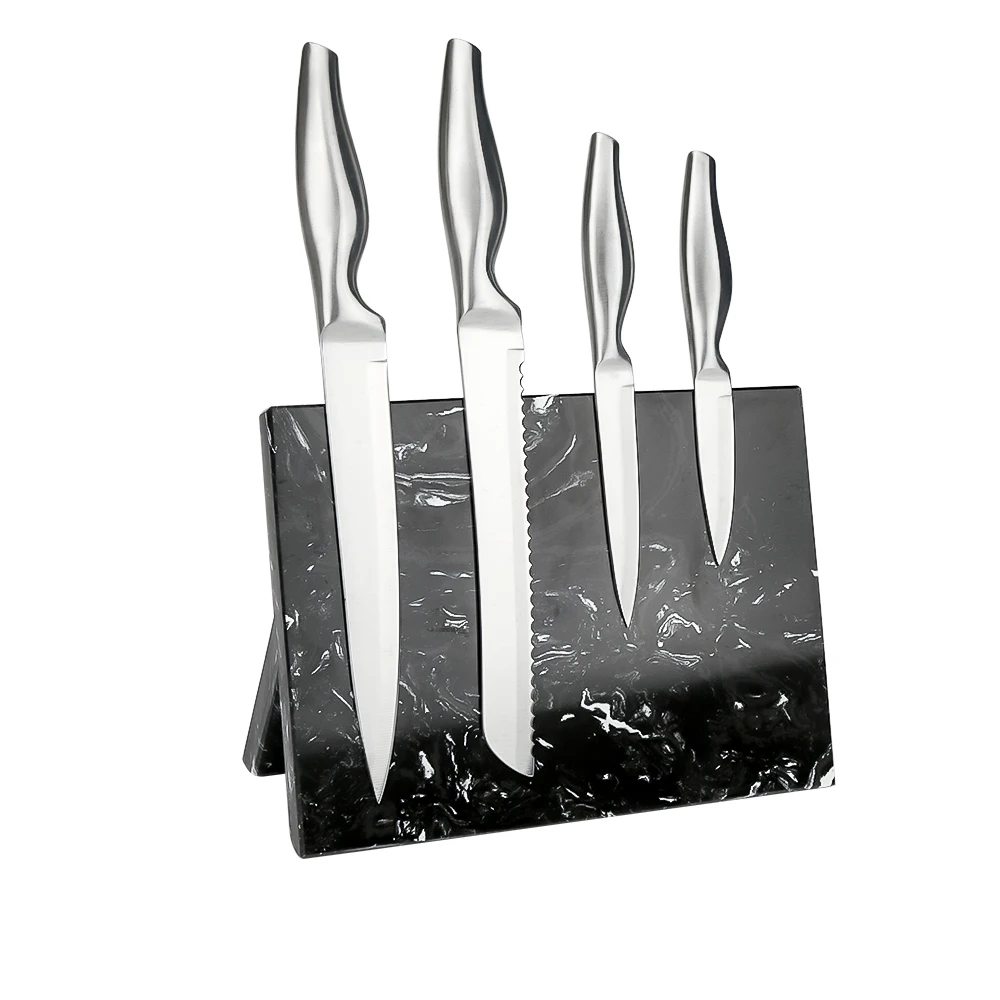Artificial Marble Knife Block Stand Holder Strong