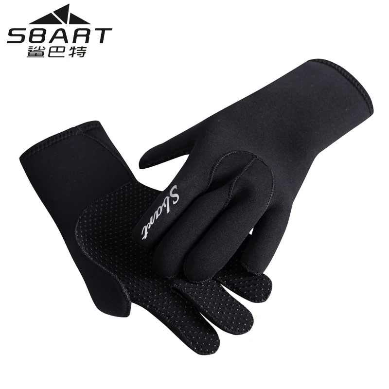 SBART new arrival 3mm neoprene gloves high quality antiskid diving gloves for scuba diving and free diving