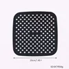 rectangle 7.5inch black