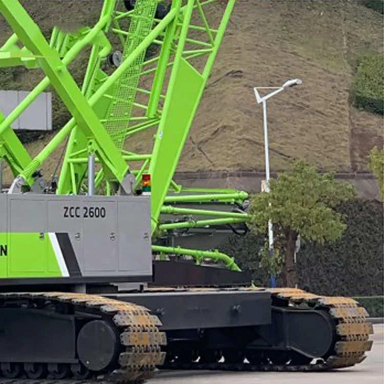 Zoomlion 260T Crawler Crane ZCC2600-2 - Enhanced Productivity