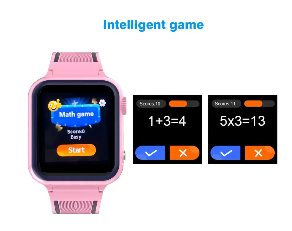 4G Inch IPS Touch Screen Kid Smart Watches GPS AGPS WIFI LBS Precise  Location Digital Time Watch for Kids DH13