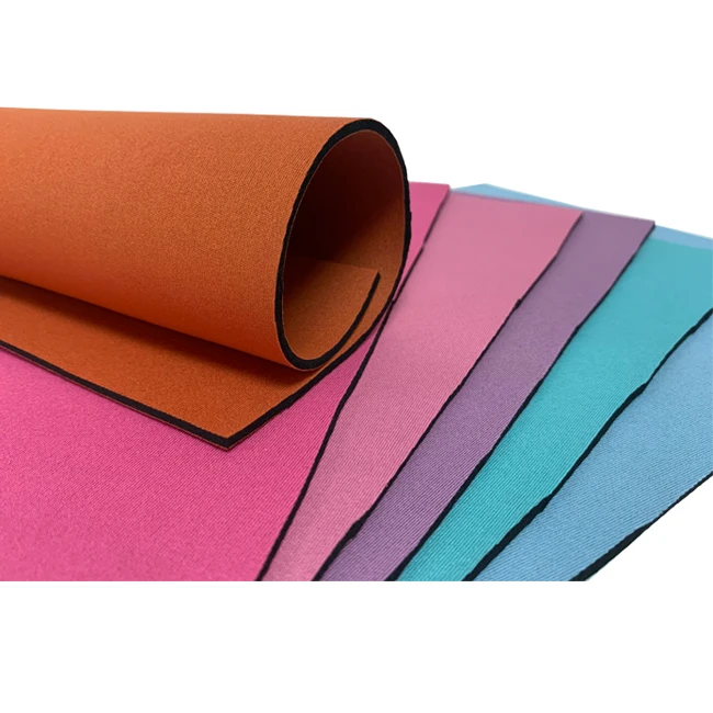 Wholesale Multi Colors Customized Neopreno Material 2MM 3MM 5MM Thickness Neoprene Textile Fabric