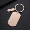 Rose gold  49 * 28mm+small strip+keychain
