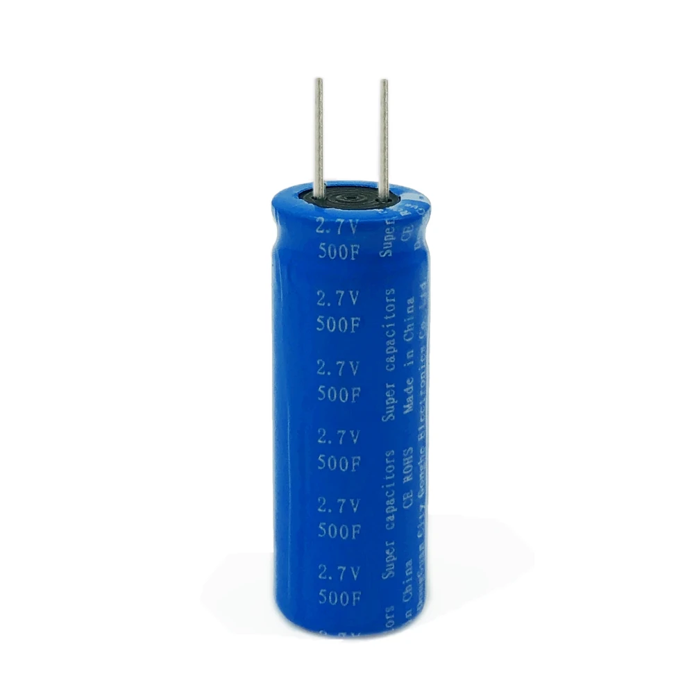Hot ! CE Approved High Energy 2.7VDC 500 Farad Ultra Capacitor for Train Lighting
