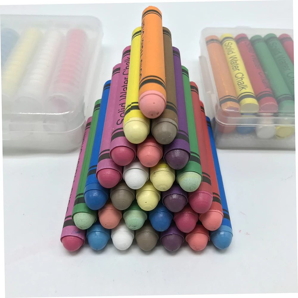 Экологически чистые красочные пыли школы промышленной маркировки штабелируемые восковые карандаши