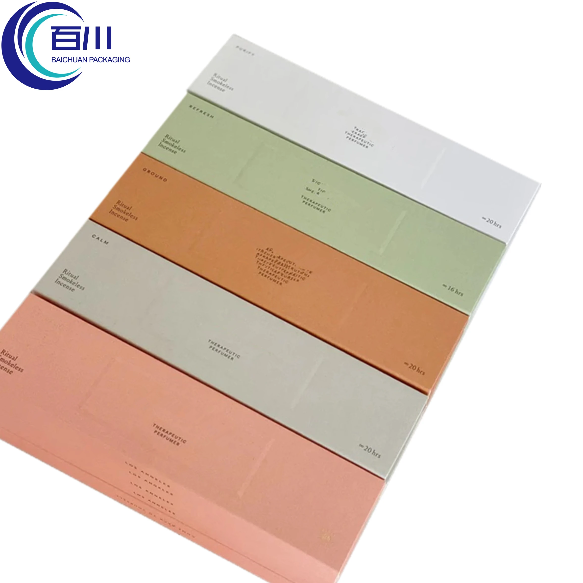 Custom Kraft Paper Envelope Box for Incense Empty Incense Paper Packaging