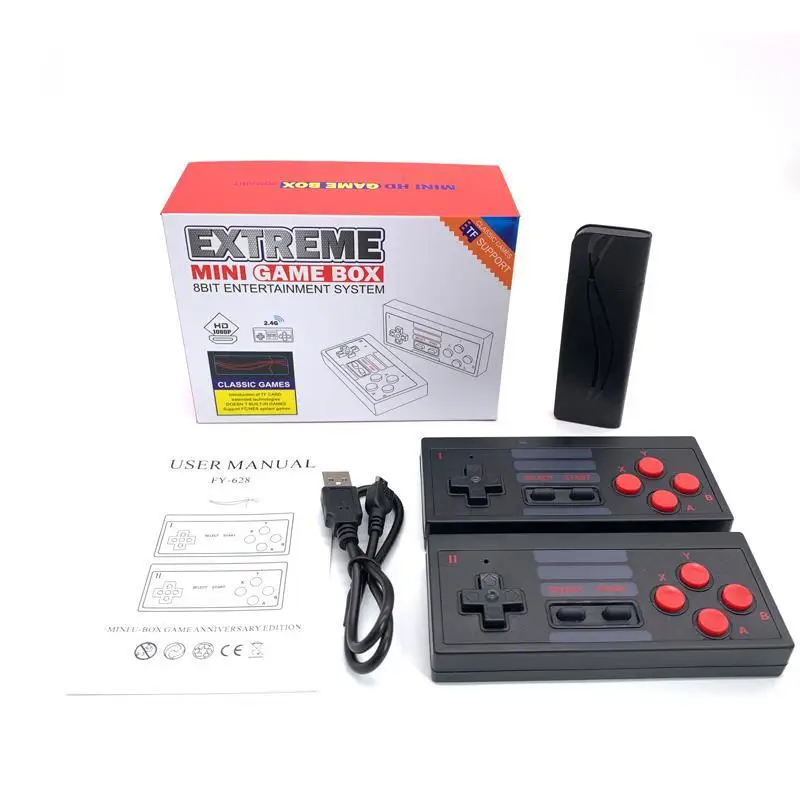FY-628 HD Retro Game Console 600 in Classic Mini Game - Main Image