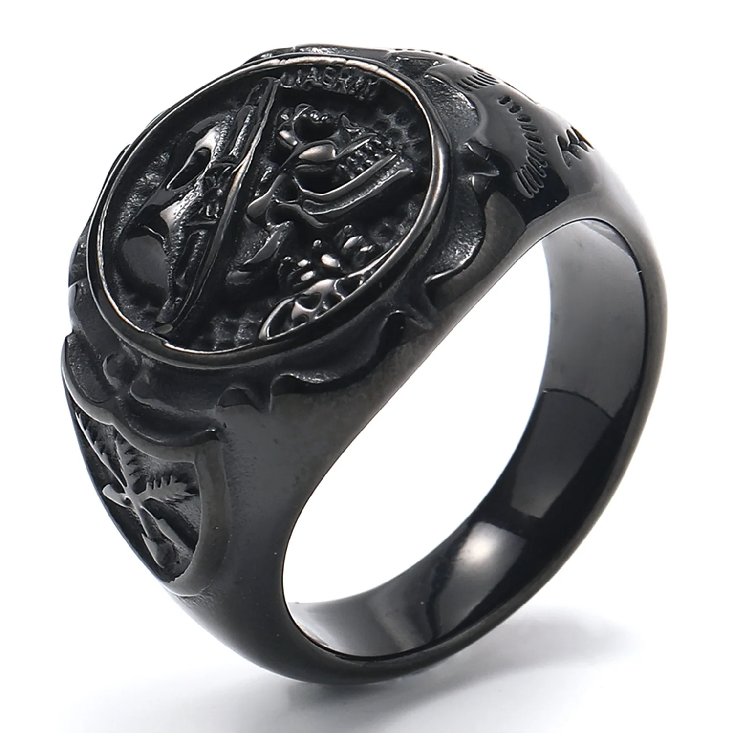 2024 Vintage Mexican Skull Ring - Stainless Steel Punk Symbolism