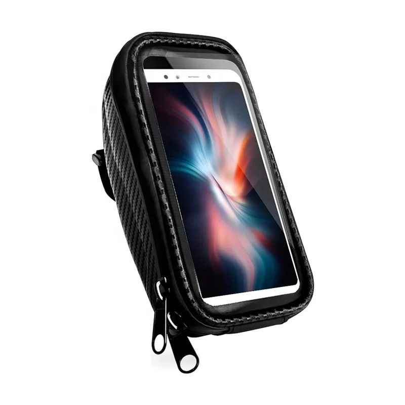 
 6,5 дюймов GPS Навигации Держатель для мобильного телефона, чехол на переднюю трубу сенсорный экран для телефона на велосипед мешок водонепроницаемый мешок для руля велосипеда  