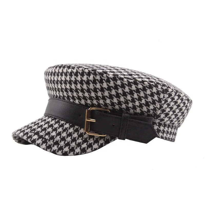 mens houndstooth belt