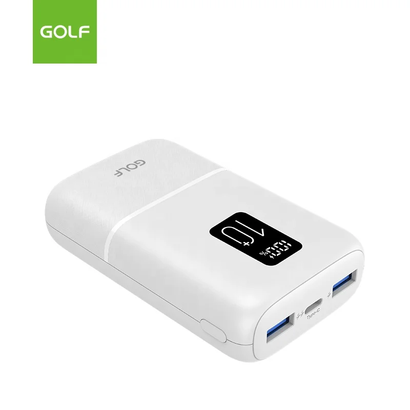 Power Bank Type C PD Fast Charging Trending Hot Products Customized LCD Digital Dual USB Mini Power Bank 10000mah for Phone
