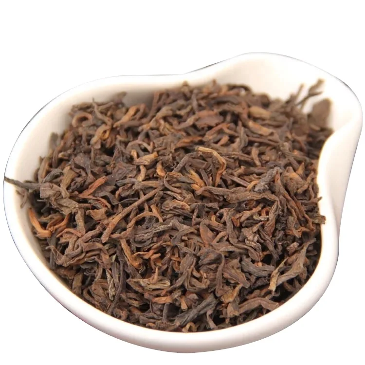 Листья пуэра. Чай черный листовой NIKTEA Yunnan puer 250г. Чай рассыпной PNG.