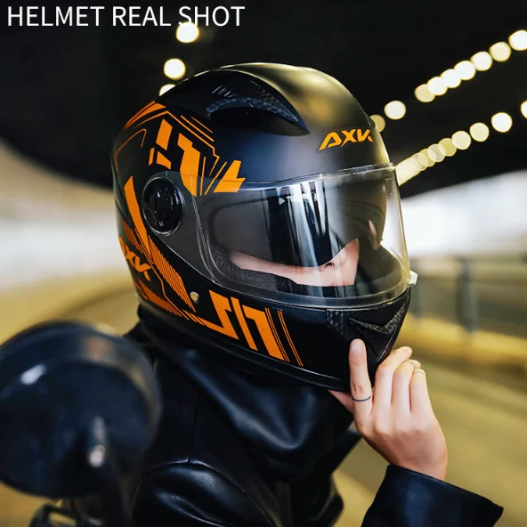 Мотоциклетный шлем гоночный на все лицо для мотоциклов