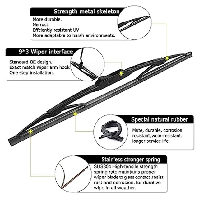 Best Sale Premium Quality Bosh Wiper Blade Auto Windshield Wiper Arm ...