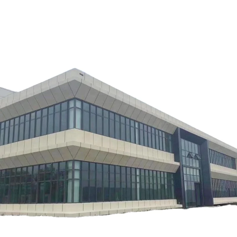 Angola Country Steel Structure Warehouse by Sandwich Panel Roof and Wall