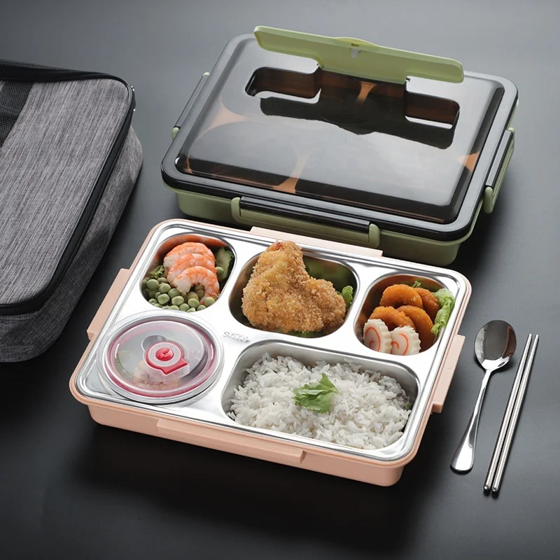 Source Dome for Kids Mens Luxury Tin with Mat with Lock with Chopsticks  Metal Lunch Box Bento on m.
