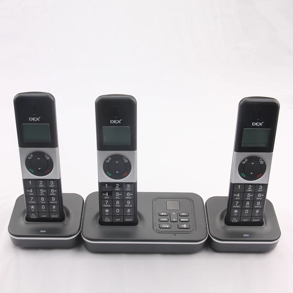 Digital DECT Cordless Telephone with Answering Machine New Office Home Hotel Phone