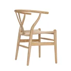 RTS Ash wood Hans Wagner/ Danish /Professional factory Solid Wood Dining Chairs Wishbone Chair