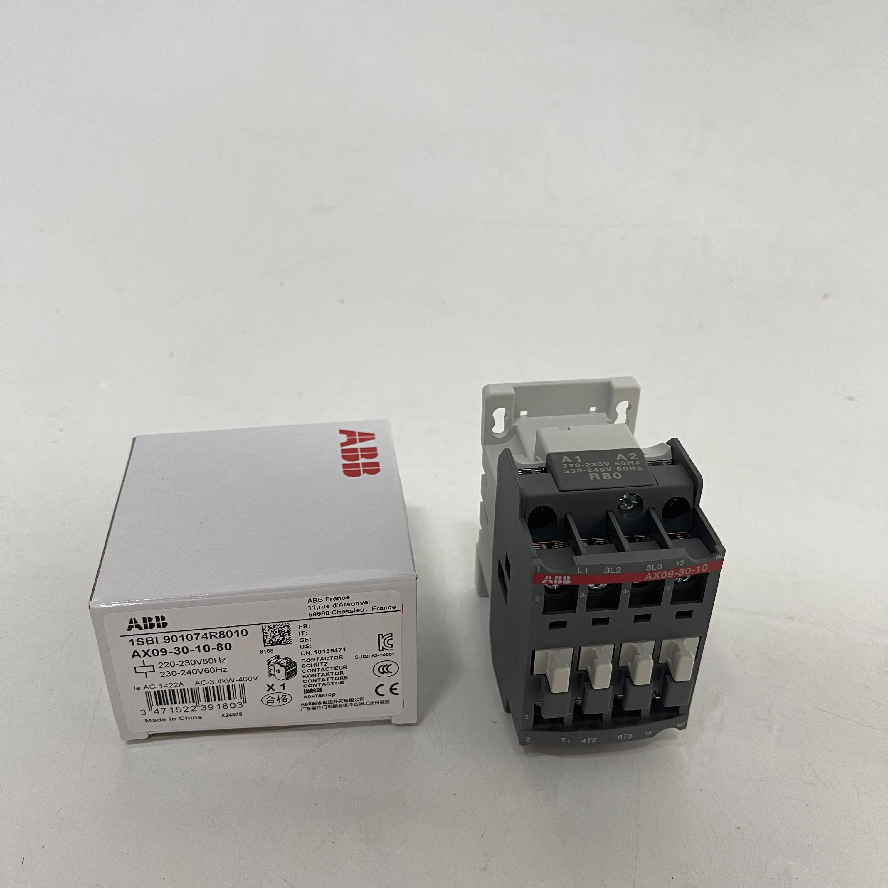 ABB Magnetic Contactor AX09-30-10-80 ABB Magnetic Contactor AX09-30-10-80
