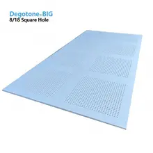 Modern Design Style Acoustic Ceiling with Perforated Gypsum Board Drywall Plasterboard Paper Surface Wet Wall System