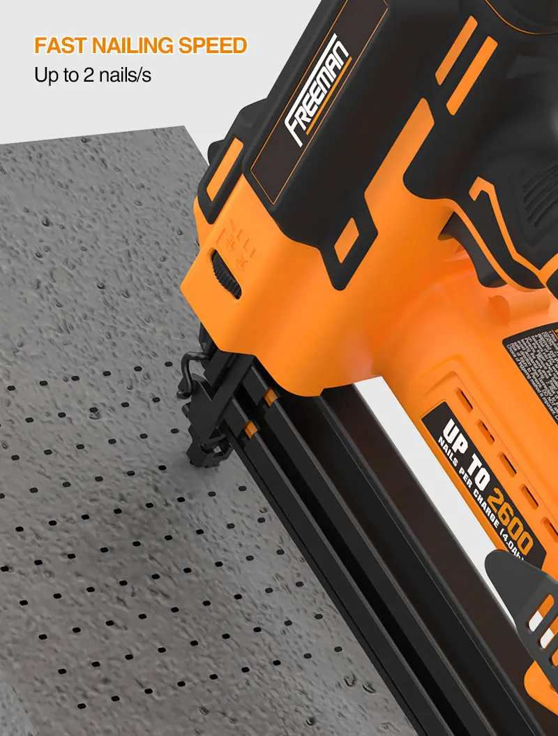 Freeman St50 Construction Fastener Nail Gun Machine Cordless 20v