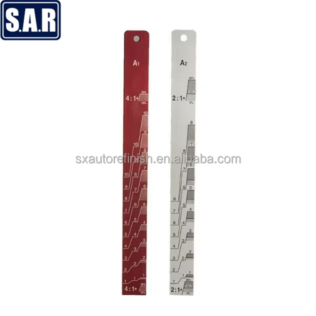 Aluminium Alloy Auto Car Paint Scale Ratio Mixing Ruler| Alibaba.com