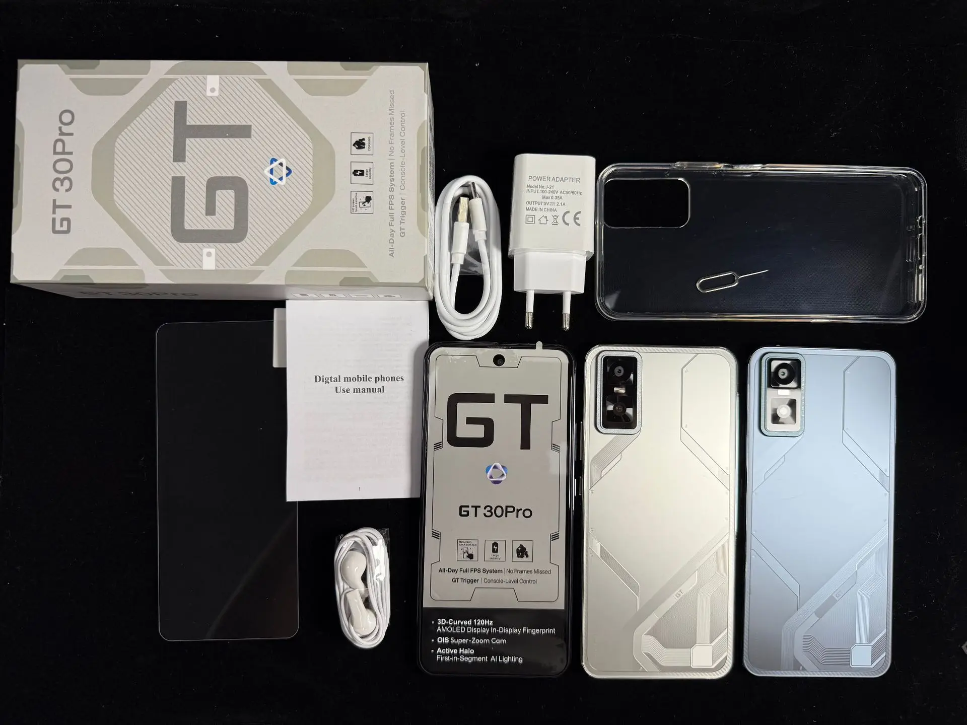 New GT30 Pro Smart Android Phone 4G 16GB 1TB Unlocked Mobile Cell