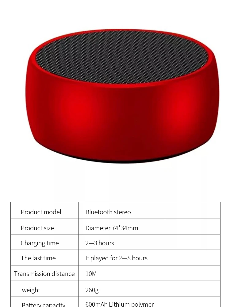 2021 popular small audio subwoofer Portable Hands-free AUX T F card portable mini speaker stereo blue tooth speaker - ANKUX.COM