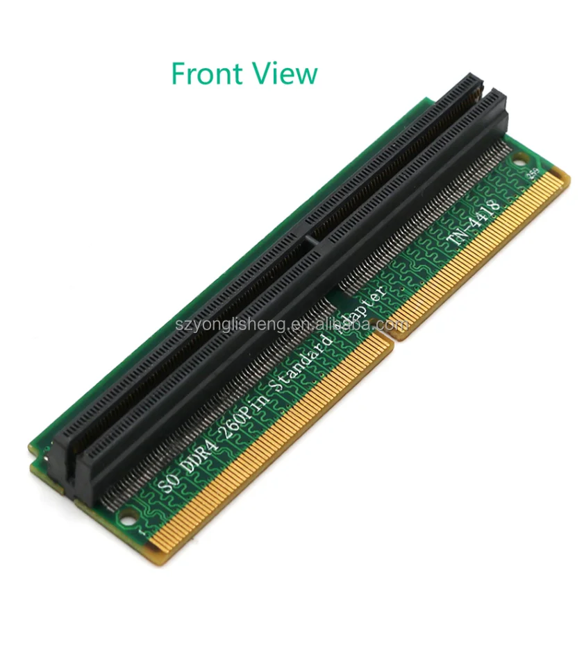 Add On Cards DDR4 SO DIMM Adapter Memory Riser Card SO DDR4 260Pin Memory  Test Protection Adapter Connector for Laptop PC - Main Image