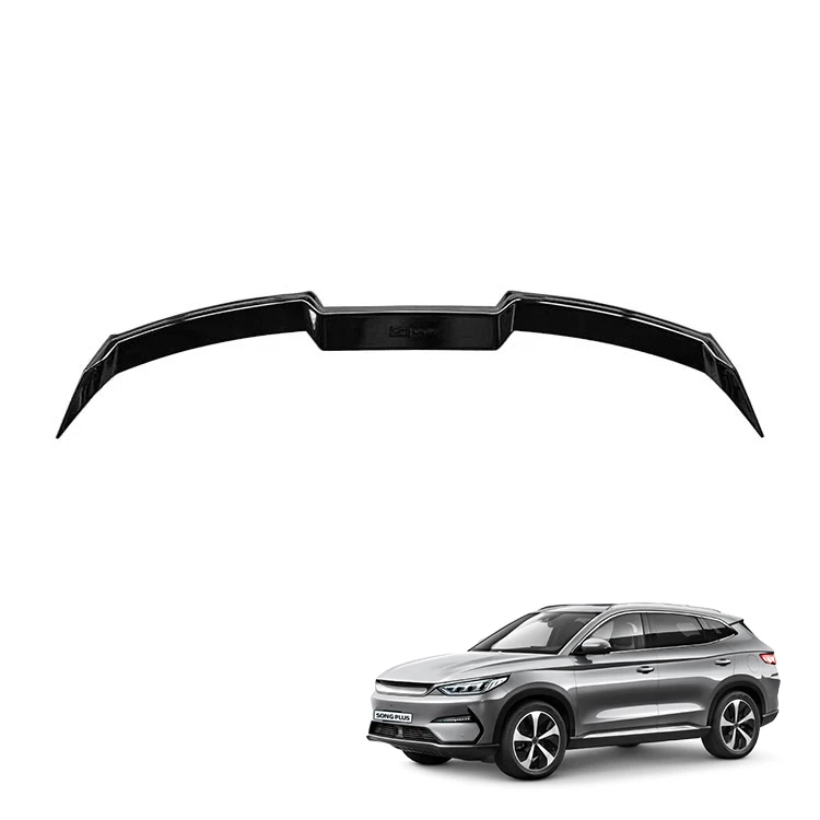 Rear Boot Spoiler ABS Car Trunk Spoiler Wing Car Rear Wing For BYD Song Plus Accessory