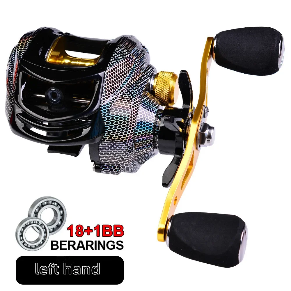 3+7 Fishing Scroll Ultra Light Reel - 18+1bb, 10kg Drag 3+7 Fishing Scroll Ultra Light Reel - 18+1bb, 10kg Drag