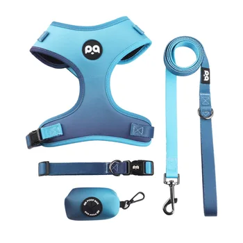 Wholesale Custom Metal Adjustable Buckle Night Reflective Nylon Strap Tactical Dog Harness