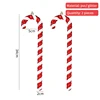 34cm red and white dumb face crutches (2)