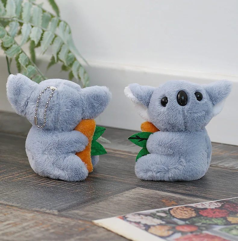 Custom Koala Plush Keychain - Soft, Stuffed, Realistic