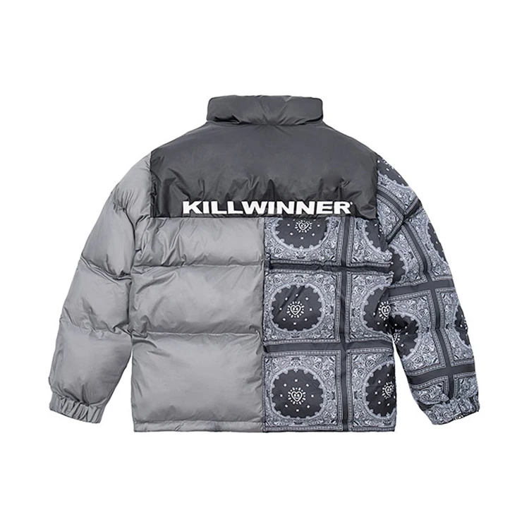 Killwinner Jacket - Winter Coats with Paisley Stitching