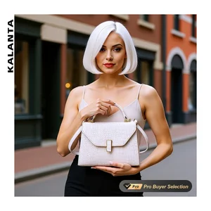 KALANTA Handbags for Women Chic Sacs Girls Luxury Femmes Fashion Trending Pattern Business 2026 Quiet Brand