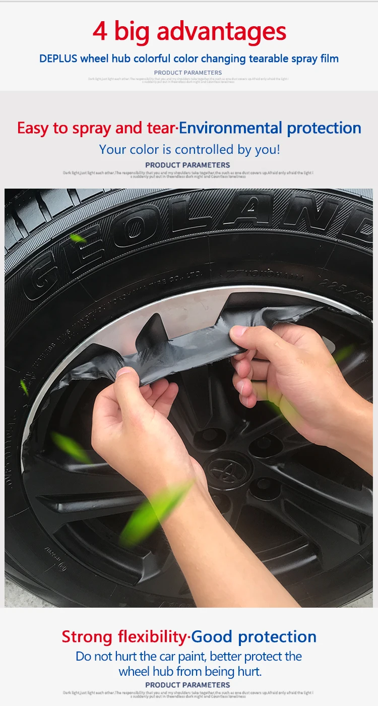 Car Liquid Removable Spray Rubber Paint Waterproofing Dip Rubberized