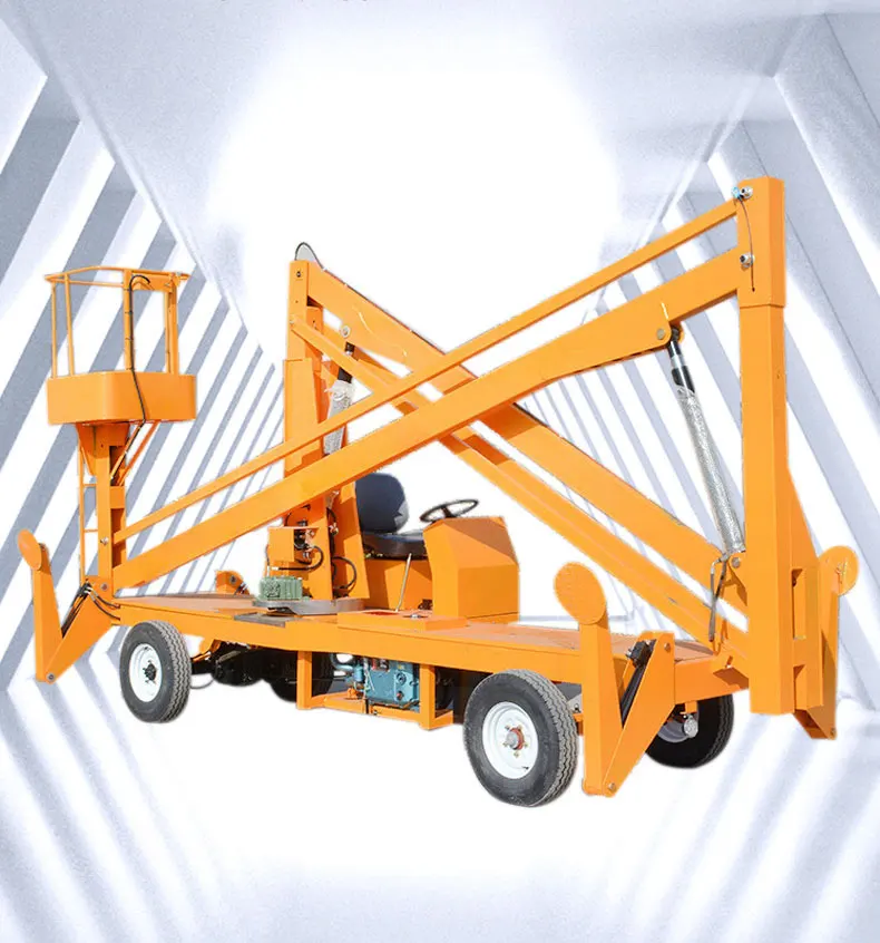 Cherry Picker 6m-22m Spider Type Crawler Self Elevator