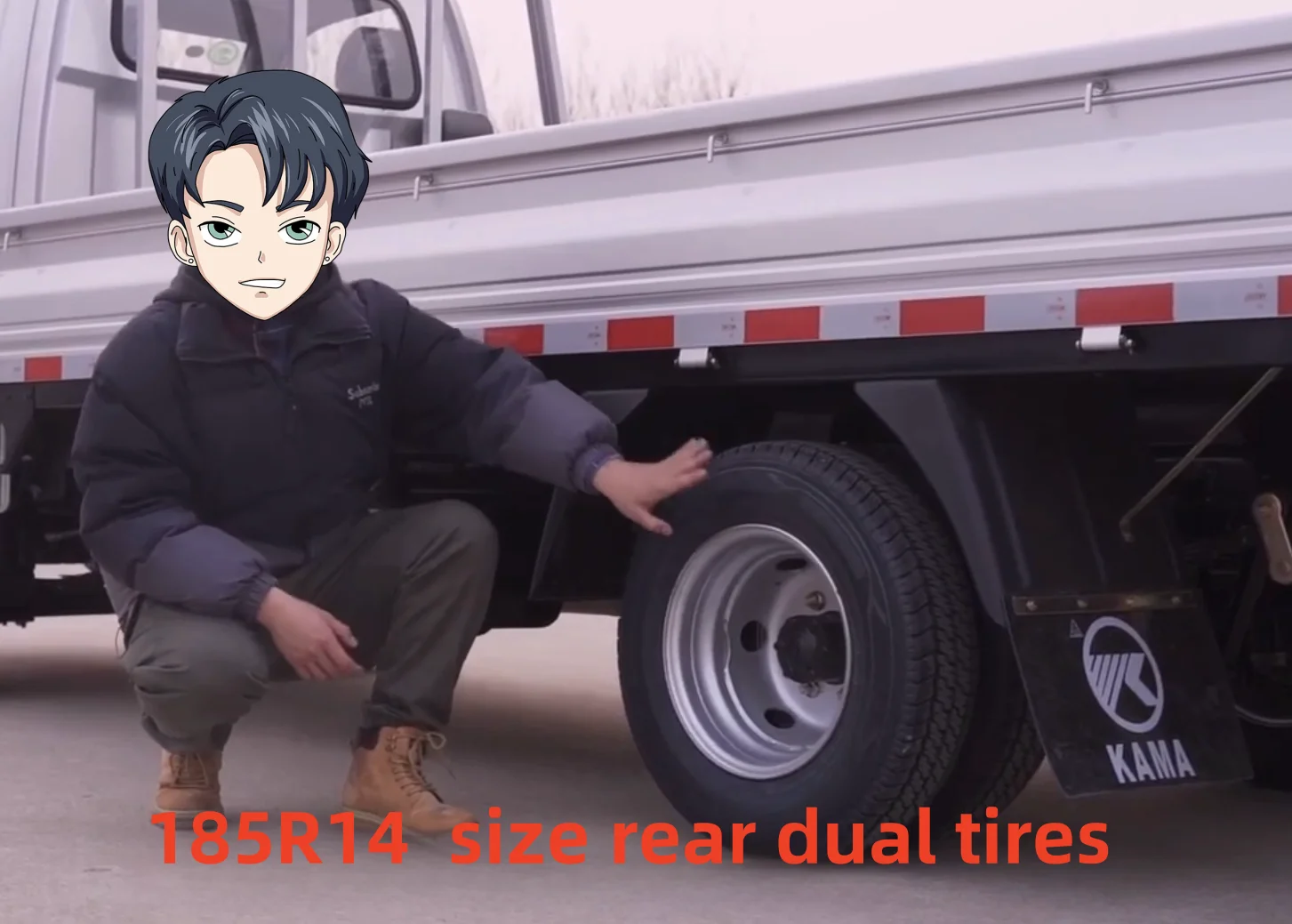 KAMA 1–2 Ton Electric Refrigerated Van | EV Cold Chain Delivery Truck