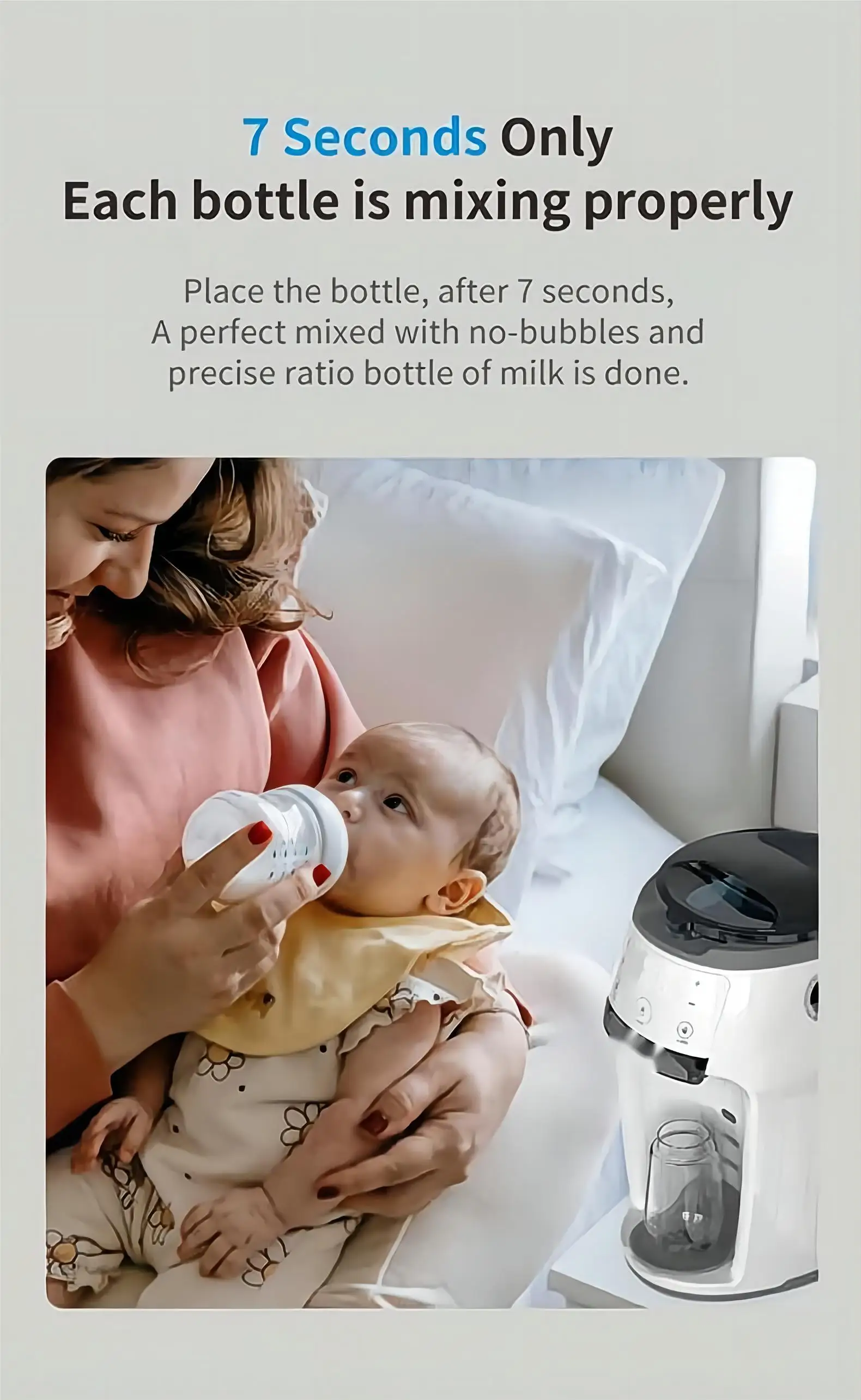 Intelligent Automatic Baby Formula Maker Custom Color Smart Milk