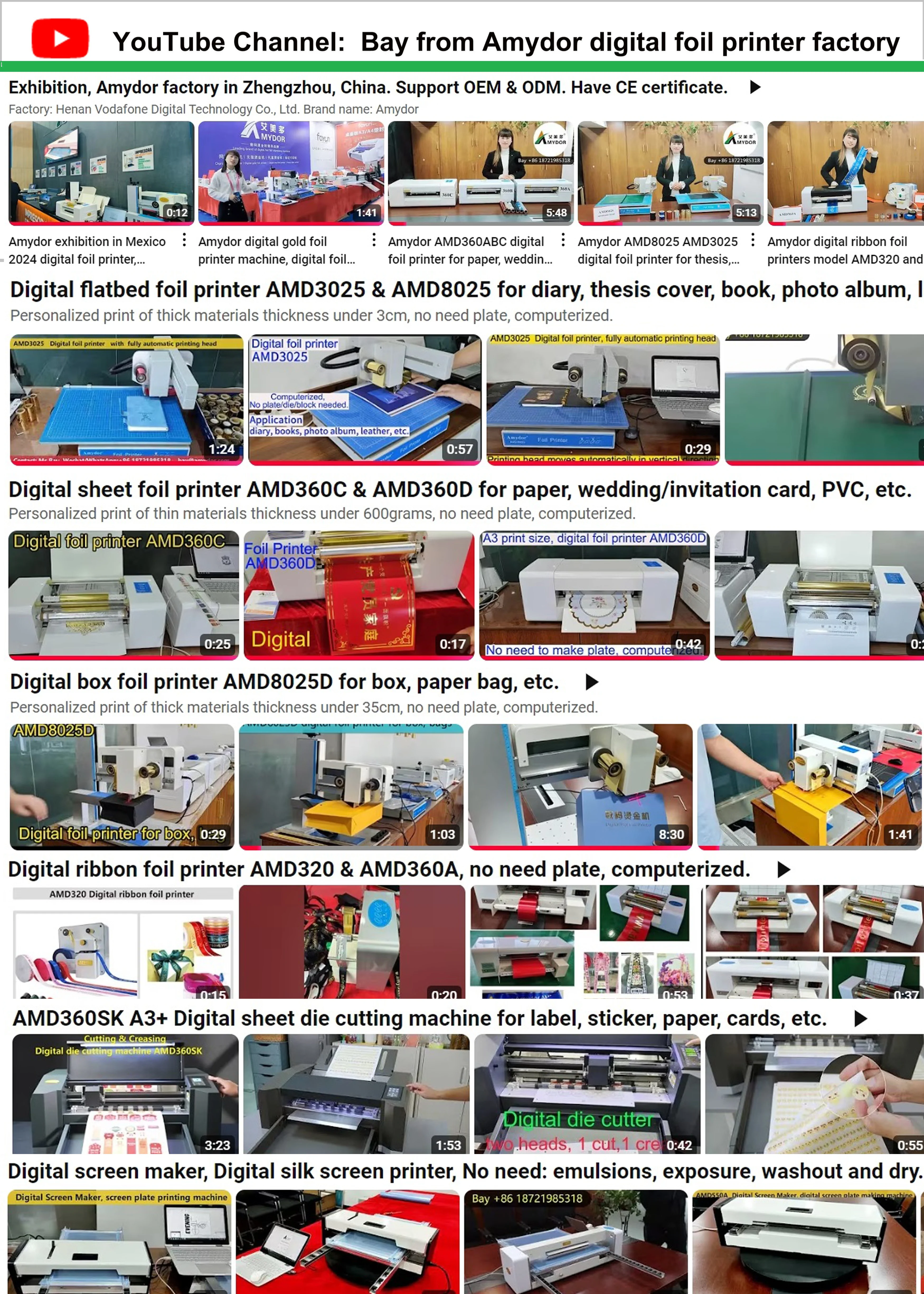 A4 Diary, Book Cover, Automatic Amydor 3025 Foil Stamping Printer Hot Sale AMD3025 Digital Gold Foil Printing Machine
