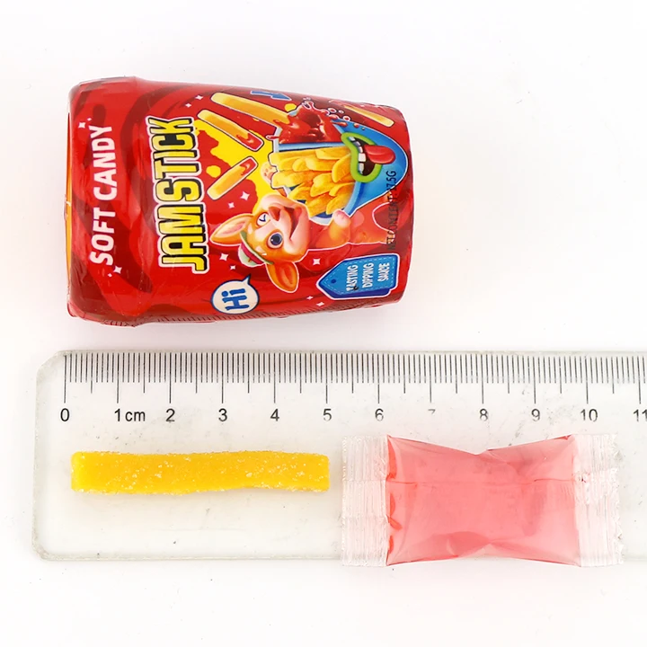 gummy with jam