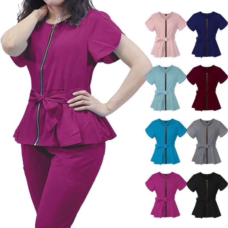 Wholesale Uniform Scrubs Uniforms Sets Nurse Women High Quality Doctor