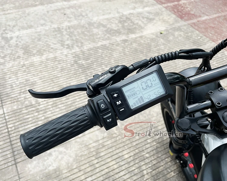 Powerful Hunting 52V 1000W Mid Drive Ebike 21AH SDI Battery Full Suspension Electric Bike 26 Inch Fat Tire Mountain Ebike