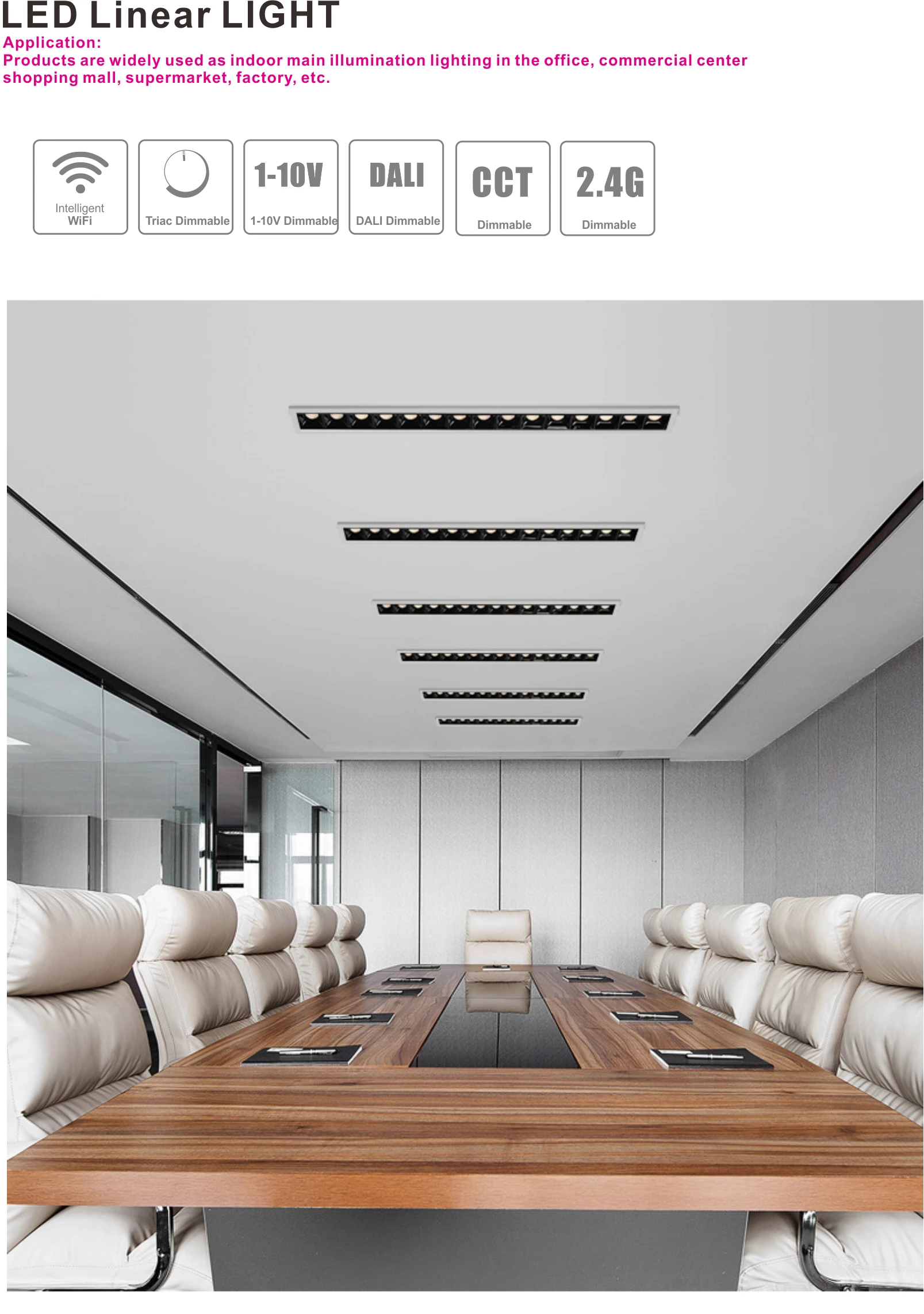 indoor linear downlight linear downlight led linnear light led linear light