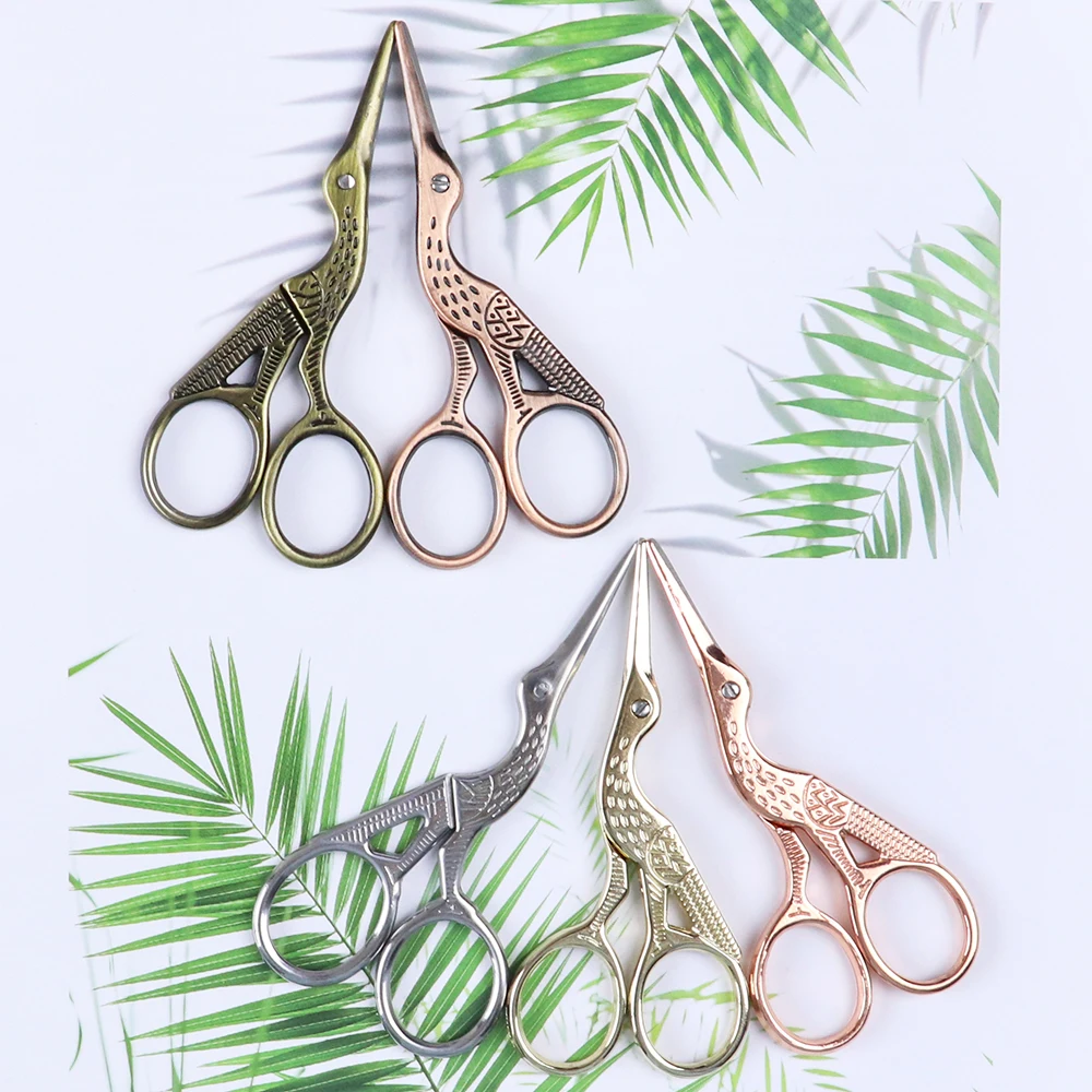 Buy Small Vintage Style Sewing Scissors Embroidery Crane Bird Scissors  Stainless Mini Stork Scissors For Costumes Crafts Sewing from Dongyang  Lingdong Trade Co., Ltd., China