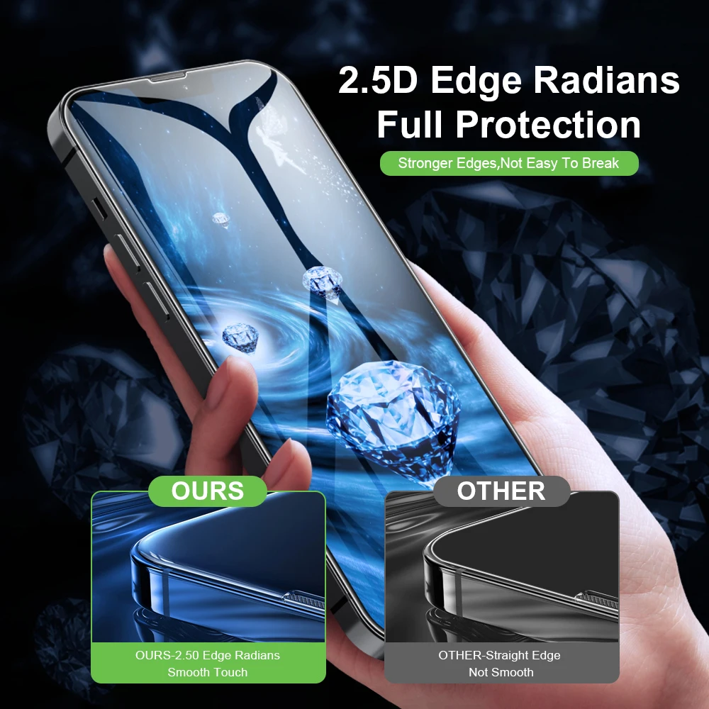 CENHUFO Privacy Cover IPhone 15, Con Protezione Schermo Vetro Temperato Anti Spia E Pellicola Fotocamera [9H HD] 360 Gradi Antiurto Rugged Fronte Retro Doppia Faccia Custodia Per IPhone 15 - Rosa - Foto 9