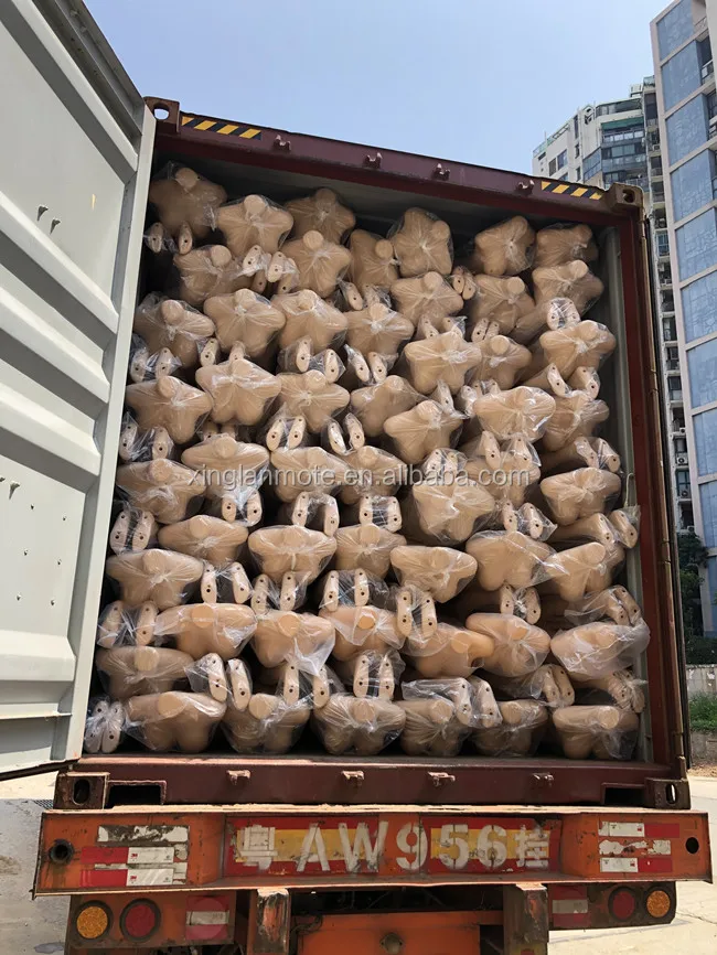 Flesh Tone Big Bust And Big Hip Fat Female Brazilian Mannequin Headless